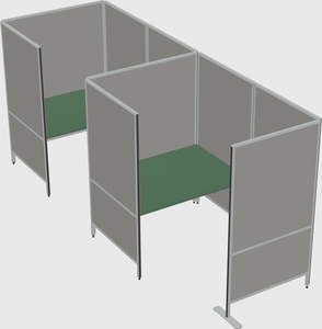 Small private panel system