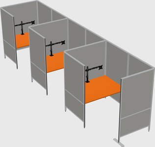 Small private panel system