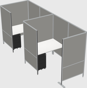 Small private panel system