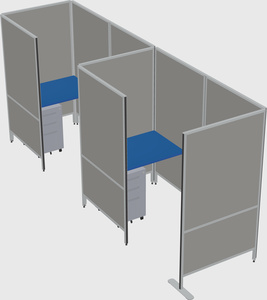 Small private panel system