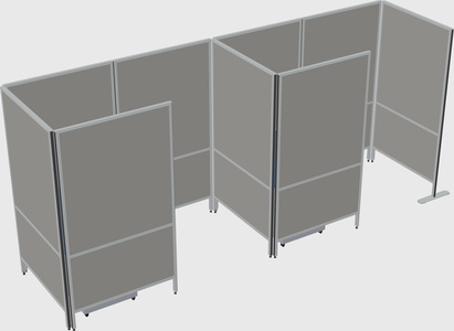 Small private panel system