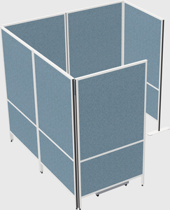 Flexible panel system with privacy