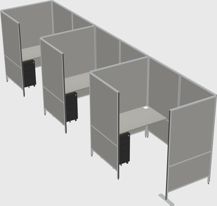 Small private panel system