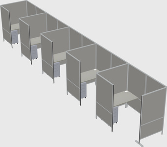 Small private panel system