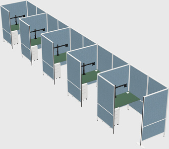 Small private panel system