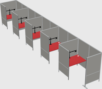 Small private panel system