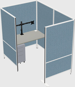 Small private panel system