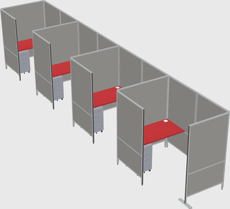 Small private panel system