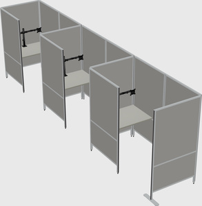 Small private panel system