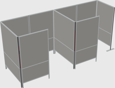 Small private panel system
