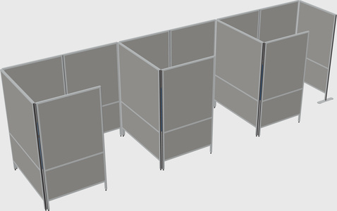 Small private panel system