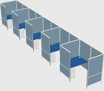 Small private panel system