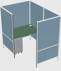 Small private panel system