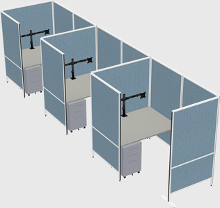 Small private panel system