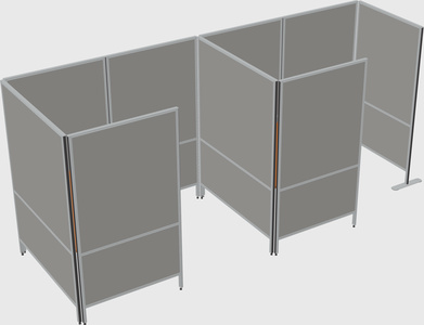 Small private panel system