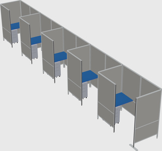 Small private panel system