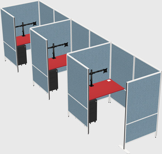 Small private panel system