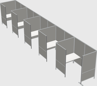 Small private panel system