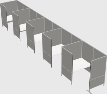 Small private panel system