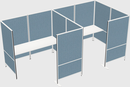 Flexible panel system with privacy