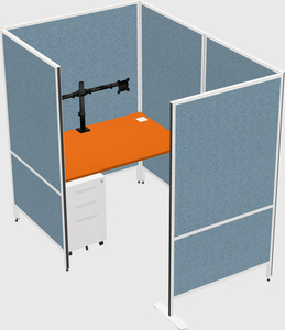 Small private panel system