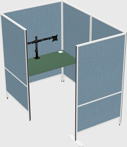 Small private panel system