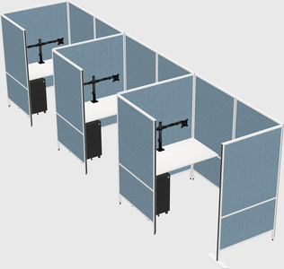 Small private panel system