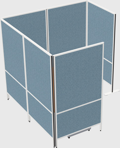 Flexible panel system with privacy