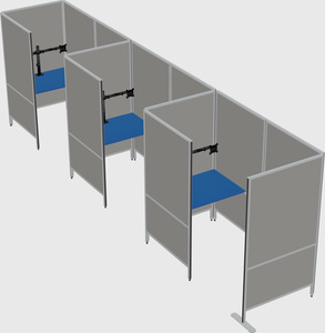 Small private panel system