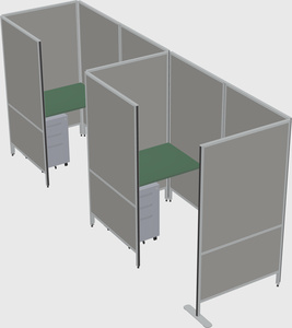 Small private panel system
