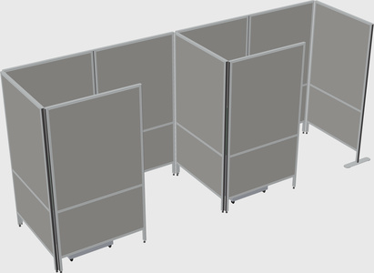 Small private panel system