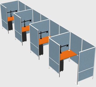 Small private panel system