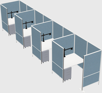 Small private panel system