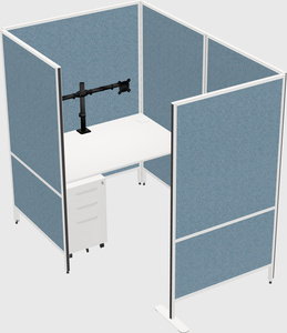 Small private panel system