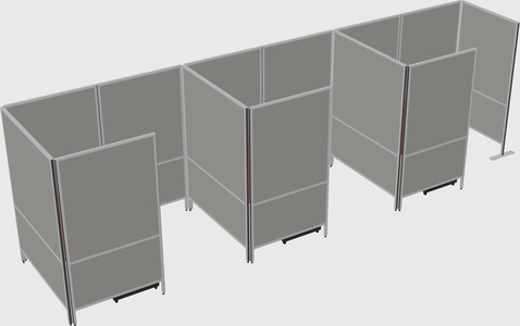 Small private panel system