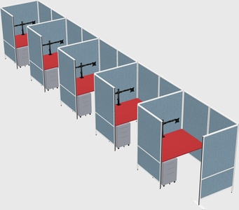 Small private panel system