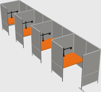 Small private panel system