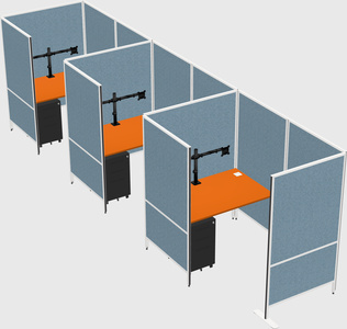 Small private panel system