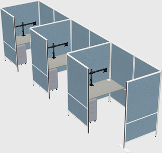 Small private panel system