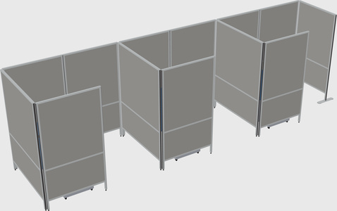 Small private panel system