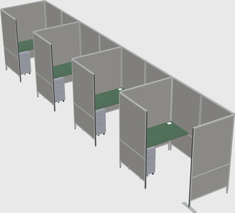 Small private panel system