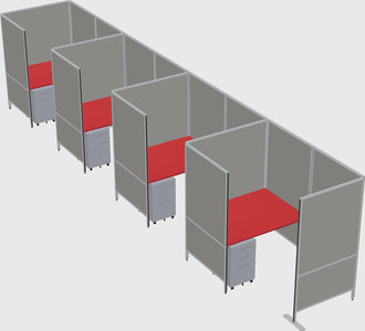 Small private panel system