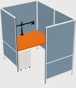 Small private panel system