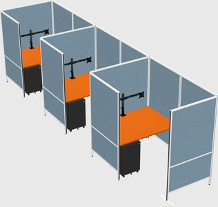 Small private panel system
