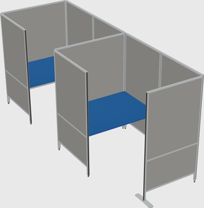 Small private panel system