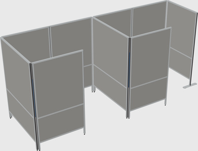 Small private panel system