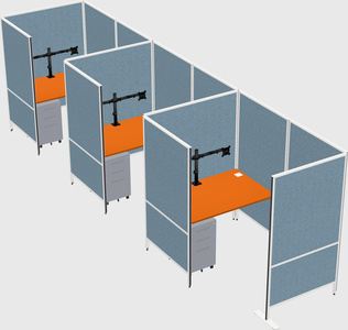Small private panel system