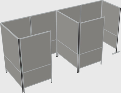 Small private panel system
