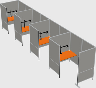 Small private panel system