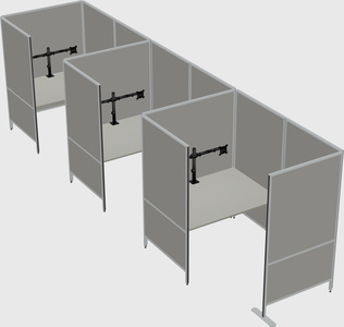Small private panel system